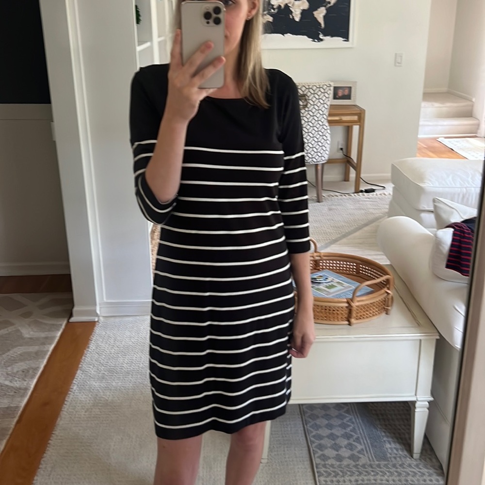 Duffield lane striped dress